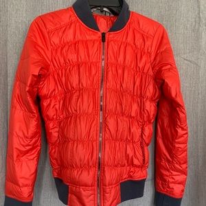 Athleta bomber puffer